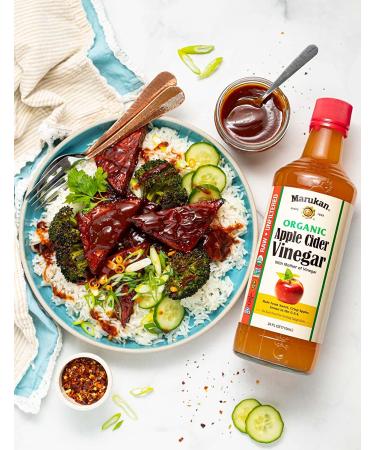 Marukan Organic Apple Cider Vinegar 24 fl oz Glass Bottle - Pack of 1 - Buy Online on SooperMarket.com