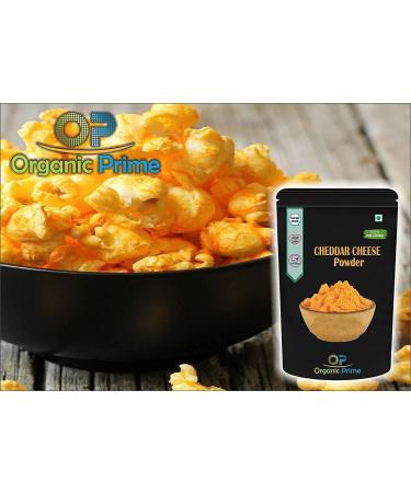QRA Organic Prime Cheddar Cheese Powder | Cheese Powder for Popcorn - 100 GM by Organic Prime - Buy Online on SooperMarket.com
