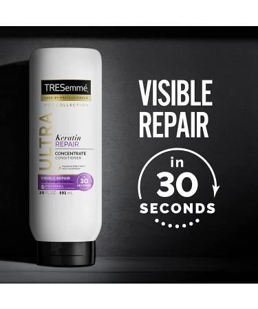 TRESemm Ultra Keratin Repair Concentrate Conditioner - 20 oz - Fast-Detangle Technology - Visible Repair in 30 Seconds - Buy Online on SooperMarket.com