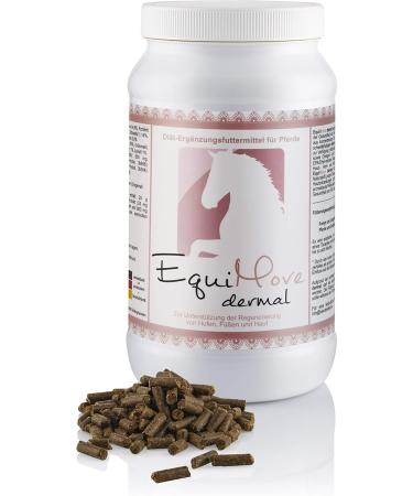 Equimove Dermal - Veterinary Supplement for Skin Fur & Hooves | Biotin Zinc Sulfur & More | Treat Eczema & Brittle Horn (2 Cans) - Shop Internationally - Buy Online on SooperMarket.com