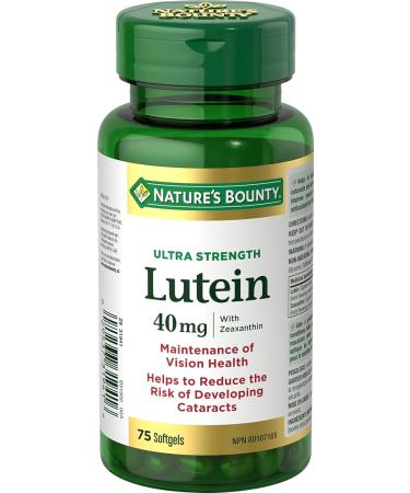 Nature's Bounty Ultra Strength Lutein 40mg with Zeaxanthin Eye Health Supplements Support Vision H & Milk Thistle Pills and Herbal Health Supplement Helps Supports Liver Function SUPPLEMENT + SUPPLEMENT 800949 - Buy Online on SooperMarket.com