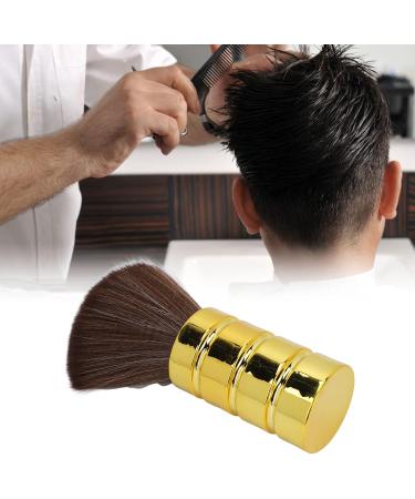 KUIKUI Soft Gentle Neck Duster Brush for Professional Barber Neck Cleaning - Gold - Buy Online on SooperMarket.com