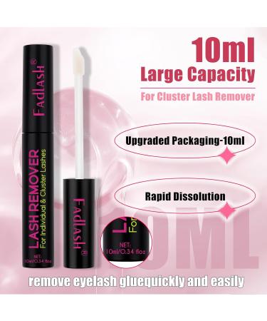 FADLASH Eyelash Glue Remover Cream 5ml & 10ml for Sensitive Skin - Individual Eyelash Extension Cleanser - Buy Online on SooperMarket.com
