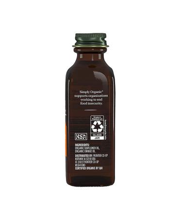 Simply Organic Orange Flavor 2 fl oz (59 ml) - Buy Online on SooperMarket.com