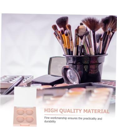 WOFASHPURET Makeup Pallette 2pcs Eye Shadow Replacement Box Loose Powder Filling Travel Convenient Eyeshadow Lipstick Tray - Buy Online on SooperMarket.com