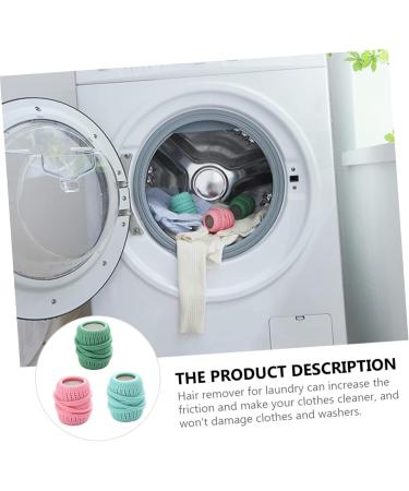 3Pcs/Set Washing Machine Laundry Ball Reusable Fabric Softener Dispenser Laundry Balls for Removal Washer Ball Dryer Washing Laundry Washing Sponge Household Substitute (3Pcs) - Buy Online on SooperMarket.com