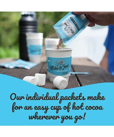 Mike & Jen's Hot Cocoa Mix - 5 Ingredient Chocolate Powder, Individual Packets, 12 Servings, 1.2oz (Pack of 12) - Buy Online on SooperMarket.com