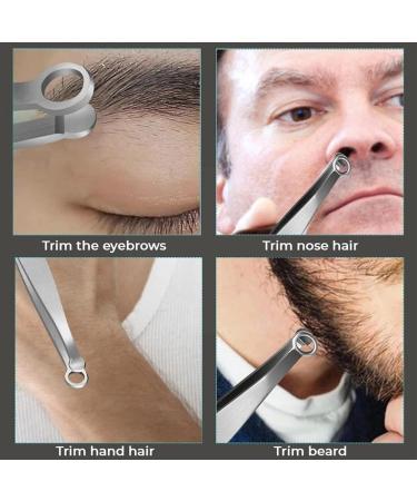 TEMKIN Nose Hair Trimmer & Tweezers - Precision Nose Hair Removal Tool | Stainless Steel Trimming Kit (Includes Tweezers Bag - Buy Online on SooperMarket.com