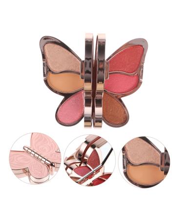NOLITOY Shimmer Blush Eyeshadow Palette - 2 Pcs Cosmetic Set for Girls - 0.04 Ounce Each | Perfect Makeup for All Skin Types - Buy Online on SooperMarket.com