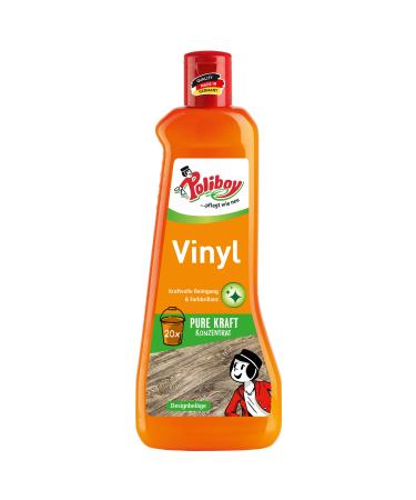 Poliboy - Vinyl & Design Belage Care - For powerful cleaning of plastic floors - floor care - individually - 500 ml - Made in Germany Vinyl + Design covering 500 ml (1 Pack)