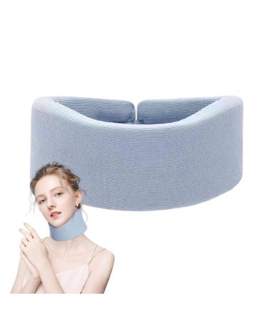 Cervical Neck Brace Adjustable Neck Collar Comfortable and Breathable - Cervical Neck Pillow with Neck Support Pillows for Sleeping Relieves Pressure in Spine for Work