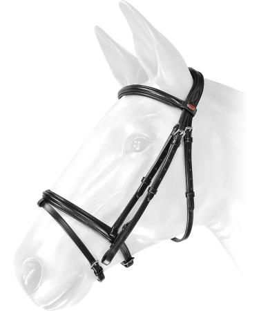 John Whitaker Barton Bridle - Raised Flash Havana Pony | Premium Equestrian Gear for International Shipping - Buy Online on SooperMarket.com