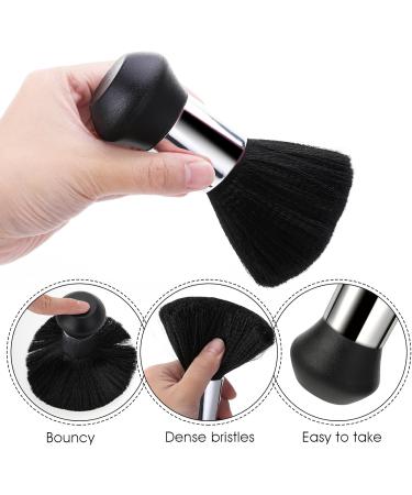 Black Hair Cutting Cape with Neck Duster Brush Professional Barber Cape Hairdressing Gown Waterproof Salon Barber Gown with Adjustable Barbers Cape for Hair Styling Cutting Coloring Styling - Buy Online on SooperMarket.com