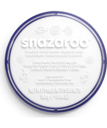 SK INFINITY Snazaroo Classic Face Paint 18ml Professional Water Based Cake Makeup for Halloween Body Painting - Black & White - Buy Online on SooperMarket.com