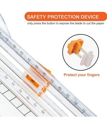 Replacement Blades for Firbon Weenkler Evteck Flisin Paper Cutter Paper Cutter Trimmer Blade with Security Safeguard Design for A4 Carstock Photo and Wrapping (4 Packs) - Buy Online on SooperMarket.com
