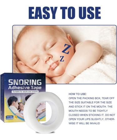 Anti Snoring Tape - Mouth Breathing & Snoring Solution | Nose Paste for Snoring Prevention - Blue One Size - Buy Online on SooperMarket.com