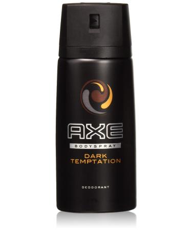 AXE Body Spray Dark Temptation International Version 150 Ml (Pack of 6) Dark Temptation 5.1 Fl Oz (Pack of 6)