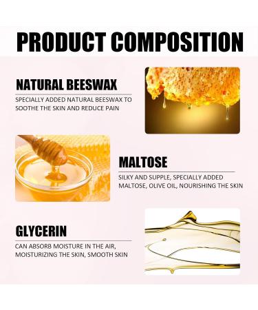 Smooth as Honey Mousse Hair Removal Spray Beeswax Hair Removal Mousse Hair Removal Spray for Women Men Gentle Painless (3) - Buy Online on SooperMarket.com