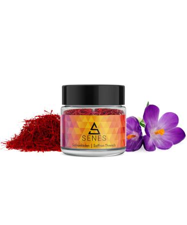 SENES Saffron Threads 7 g - Chef s Edition|Exquisit | No Additive | 100% Real Saffron | Saffron Gourmet saffron 7 g (Pack of 1)