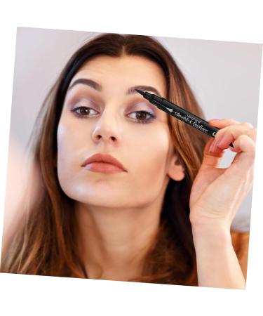 PLAFOPE 4pcs Eyeliner Makeup Pencils for Eyes Ink Liner Makeup Long-lasting Eye Pencil Eye Stamp Black Abs - Buy Online on SooperMarket.com
