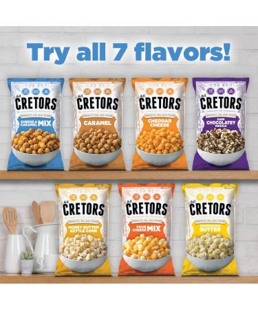 G.H. Cretors Caramel Flavor Popcorn - 6 Pack, 8 Oz Each - Buy Online on SooperMarket.com