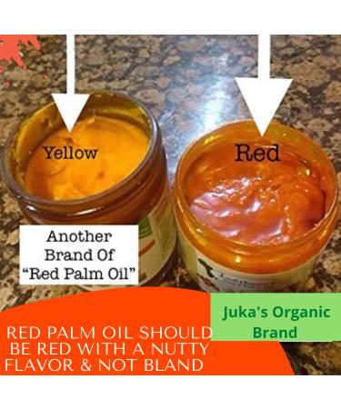 Juka's Organic Co. Red Palm Oil - 100% Organic, Authentic, Sustainable & All-Natural From Africa - 67.6 Fl OZ - Buy Online on SooperMarket.com