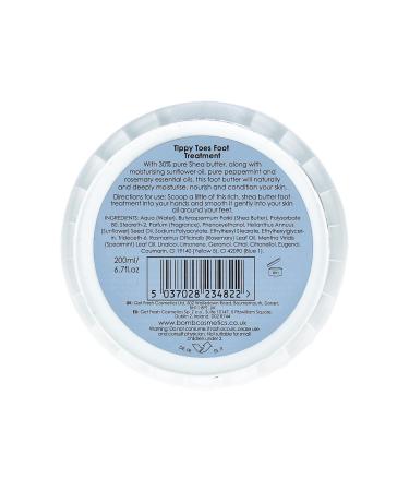 Bomb Cosmetics Tippy Toes Foot Treatment - 1g Pack | Nourishing Foot Care for Happy Feet - International Shipping Available - Buy Online on SooperMarket.com