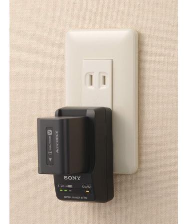Sony BCTRV Travel Charger - Black | Compact & Portable Charging Solution - Buy Online on SooperMarket.com