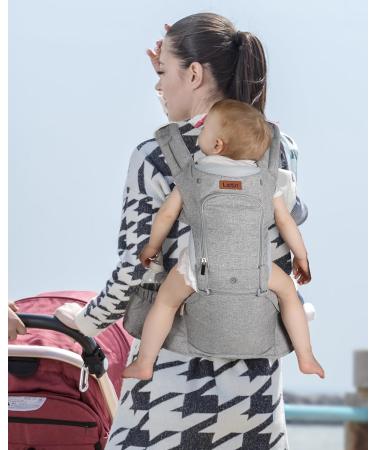 Lictin Advanced 6-in-1 Carrier - Ergonomic Convertible Front and Back Carry for Newborns to Toddlers 8-70 lbs - Buy Online on SooperMarket.com