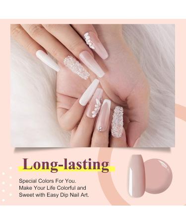 28g/box Nude Acrylic Nail Powder for French Manicure - HJ-NAP016 - Buy Online on SooperMarket.com