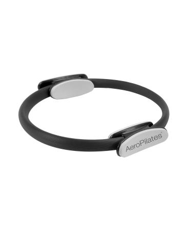AeroPilates Magic Circle Pilates Ring for Mat & Reformer Workouts - Fitness Ring Pilates Circle with Padded Foam Grips - Arms, Chest and Inner Thigh Exercise Equipment