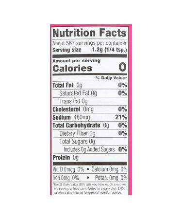 Alessi All-Natural Himalayan Pink Salt - Fine Grind, 24 oz | Pure Flavor & Health Benefits - Buy Online on SooperMarket.com