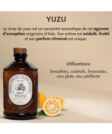Yuzu Syrup Bacanha 400ml - Buy Online on SooperMarket.com
