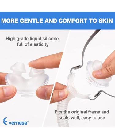 Everness 2 Packs Replacement Cushion (M) for P10 Series - Consistent Fit, Reliable Seal - Durable & Great-Value (M) Medium - Buy Online on SooperMarket.com