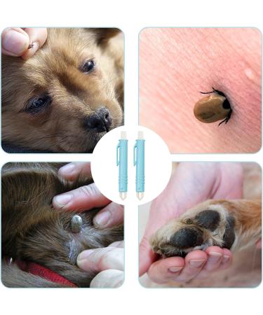 Nepfaivy Ticks for Dogs Cats & Humans - 2 Set Tick Tweezers for Safe Removal of Ticks of Every Size - Simple & Effective Solutions for Pets and Kids - Buy Online on SooperMarket.com