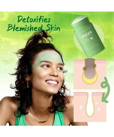 Poreless Deep Cleanse Mask Stick with Green Tea - Deep Clean Pore Clay Mask for All Skin Types - Unisex 1PC - Buy Online on SooperMarket.com