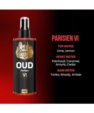 the shave factory After Shave Cologne Series (250ml (8.45 fl. oz) Oud VI Parisien) Oud VI Parisien 8.45 Fl Oz (Pack of 1) - Buy Online on SooperMarket.com