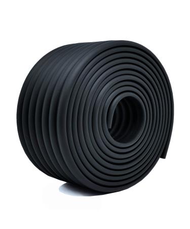 M2cbridge Multifunctional Edge and Corner Guard Coverage Baby Safety Bumper DIY (Black 4m)