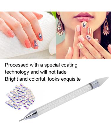 Nail rhinestones rhinestones nail art rhinestones colorful exquisite nail DIY glass rhinestones decoration with box Smooth appearance and no scratches - Buy Online on SooperMarket.com