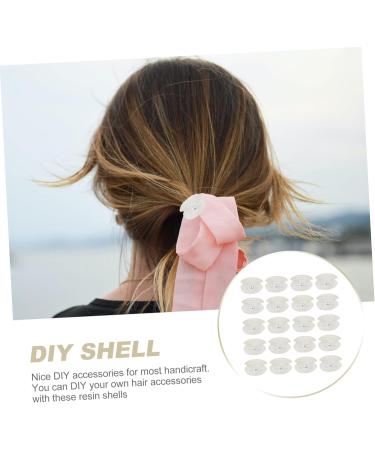 20pcs Diy Handmade Materials Nail Supplies Manicure White 2.8X2X1.5CM - Buy Online on SooperMarket.com