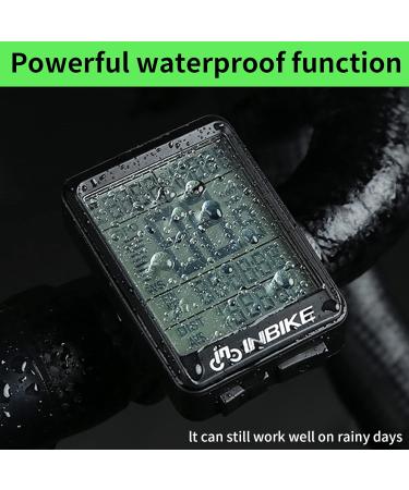 Buy Maozhbo Wireless Bicycle Computer - IPX7 Waterproof Tachometer with LCD Display | Multi-Function Cycling Mileage Tracker for Kids & Adults - Buy Online on SooperMarket.com