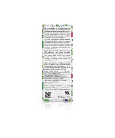 Intick Sugar-Free Instant Drink - Forest Fruit Flavor | Vegan Low-Calorie Vitamin C | 12 x 1.5L Packs - Refreshing Instant Beverage Powder - Buy Online on SooperMarket.com
