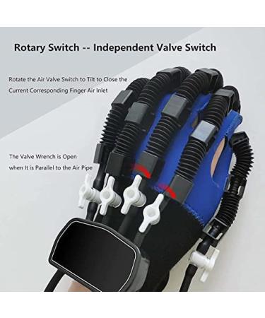 Rehabilitation Robot Gloves Hand Rehabilitation Device Help Stroke Hemiplegia Rehabilitation Training Equipment Finger Straightening Brace Guard Protector Lefthand XL Collector88 Lefthand XL - Buy Online on SooperMarket.com