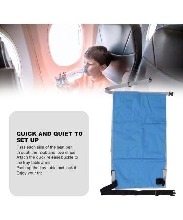 Buy Oumefar Children's Aircraft Bed - Portable Adjustable Light & Healthy Travel Solution (Blue) - Buy Online on SooperMarket.com