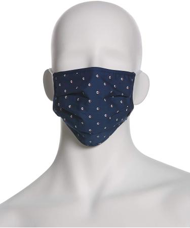 Perry Ellis Standard Reusable Pleated Woven Fabric Face Masks - 3 Summer Prints, Pack of 3, Assorted Colors - 3 Count - Buy Online on SooperMarket.com