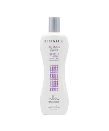 Biosilk Silk Therapy Whitening Shampoo for Dog 12 fl oz (355 ml)