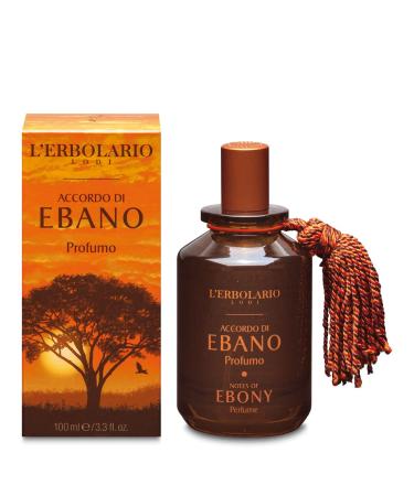 L'Erbolario Notes Of Ebony - Notes Of Grapefruit Black Pepper And Elemi - Woody Fragrance For Men - Vigorous And Irresistable - Long Lasting Wear - Cruelty Free - 3.3 Oz EDP Spray Notes Of Ebony 3.3 Ounce (Pack of 1)