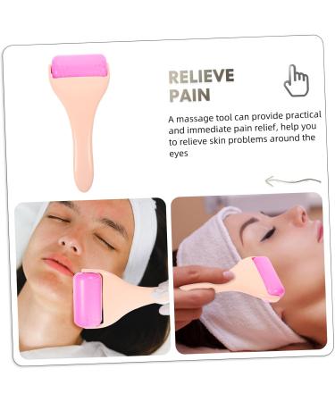 Massage Roller Face Massager | Ice Roller & Eye Cream Tool for Skin Care | Purple Facial Massage Stick 17x7.5x3cm - Buy Online on SooperMarket.com