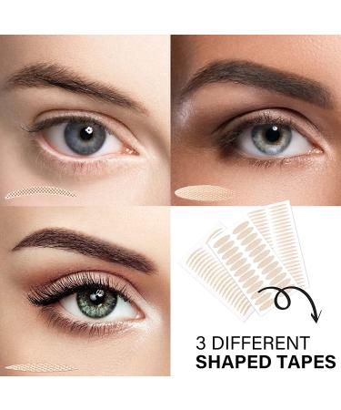 Invisible Eyelid Lifter Strips with Lifting Cream and Tools - Pink - Buy Online on SooperMarket.com