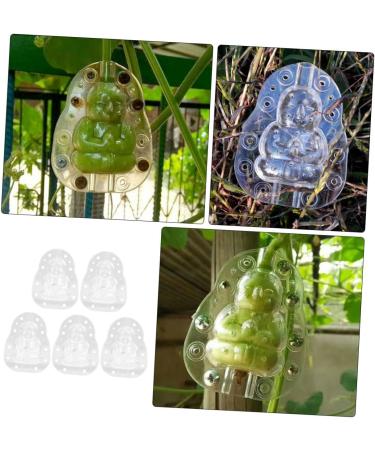 Kisangel 5pcs Vegetable Mold Ginseng Melon Shaping Multi-Function Fruit Mold Gourd Shaper - Buy Online on SooperMarket.com